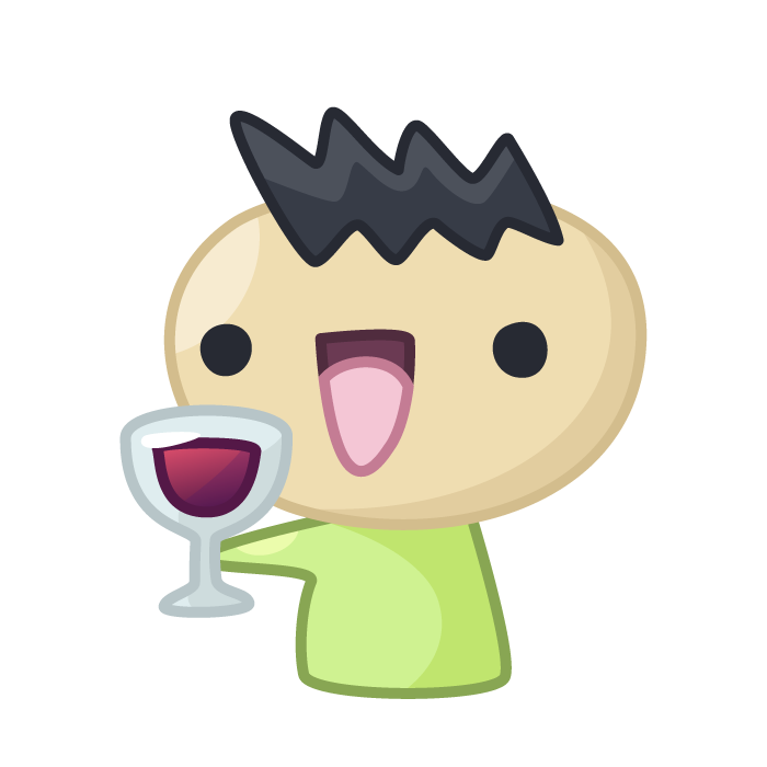 Glass of Wine Yoshi