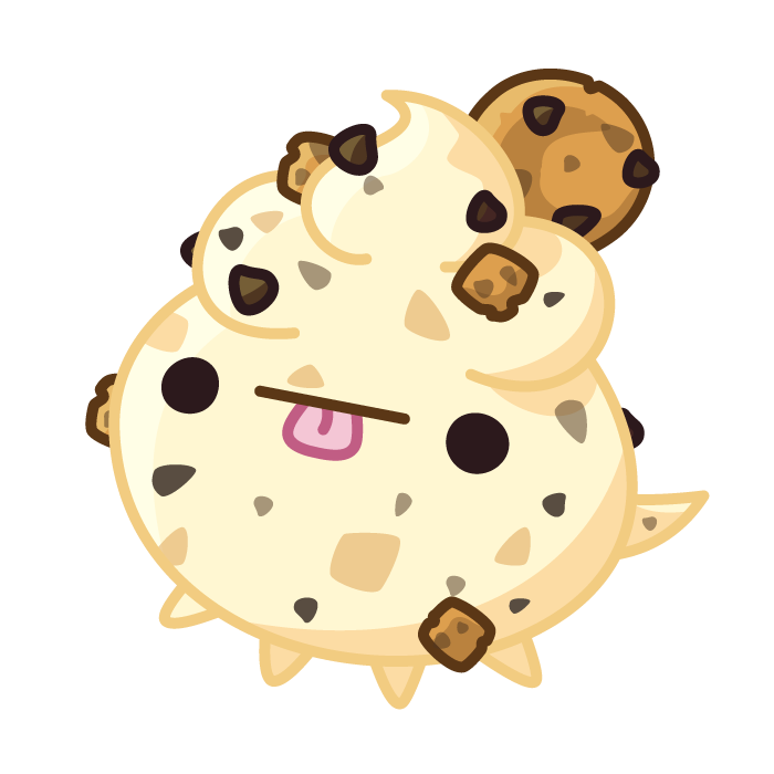 Cookie Dough Ice Cream Spoopy